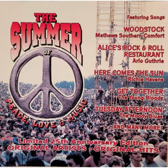 The Summer Of Peace Love & Music - CD - Limited 25th Anniversary Edition 37303cd - Picture 1 of 2